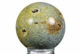 Polished Cosmic Jasper Sphere - Madagascar #330130-1